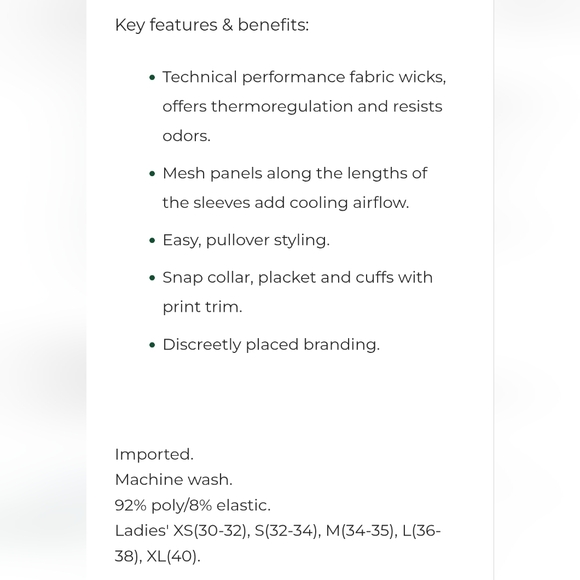 Essex Classics Ladies Talent Yarn Long Sleeve Show Shirt Bridle Equestrian - Picture 7 of 7